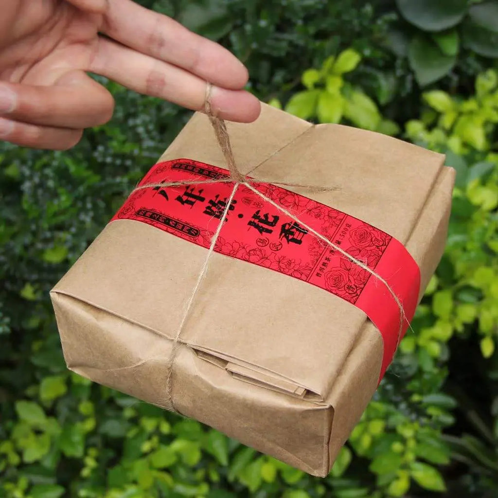 6年熟成ローズ香りの熟プーアル茶 | 倚邦プレミアム摘み葉 – Orientaleaf