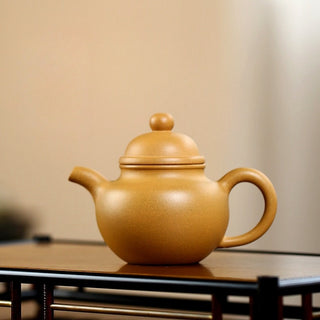 Duanni clay teapot Yellow chinese teapot