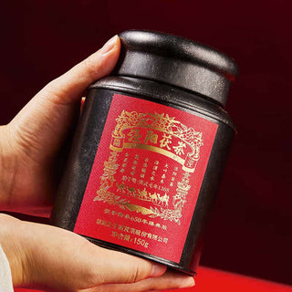 On Taoism几于道-Jingyang Fu tea, dark tea, golden flower iron can hand-built no-prying Fu brick tea Golden Flower Fu tea 