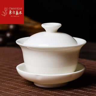 Mutton Fat Jade Porcelain Teaware