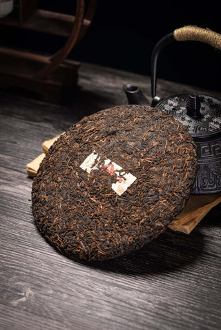 puerh tea cake