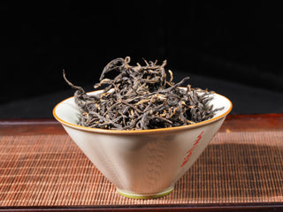 Dry leaves of Ancient Tree Dianhong Black Tea