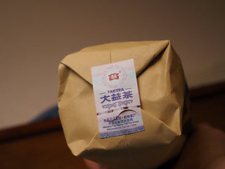 Individual 2018 Dayi V93 ripe puerh tea tuo wrapped in paper