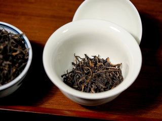 Vintage 2023 Premium Dianhong Black Tea prepared for Gongfu brewing