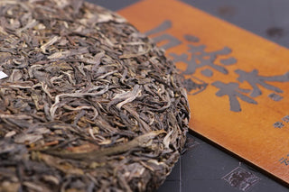 Brewing 2019 Spring Lincang Ancient Tree Raw Pu-erh Tea Golden Soup