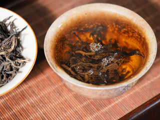 Brewing process of premium Ancient Tree Dianhong black tea