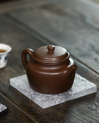 Yixing Purple Clay Teapot - Dezhong德钟 Pot