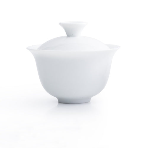 Gaiwan essenziale di porcellana bianca basic 110 ml