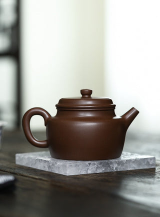 Yixing Purple Clay Teapot - Dezhong德钟 Pot