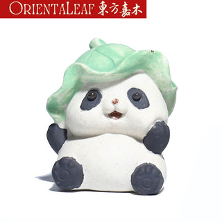 Tea Pet - Yixing Purple Panda Tea Pet & Incense Holder