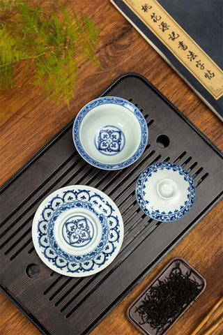 Jingdezhen Blue and White Porcelain Gaiwan