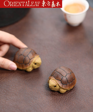 Tea Pet - Yixing Purple Clay Turtle