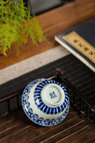 Jingdezhen Blue and White Porcelain Gaiwan