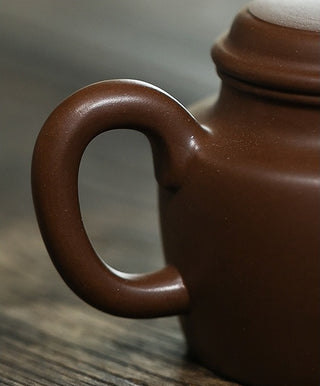 Yixing Purple Clay Teapot - Dezhong德钟 Pot