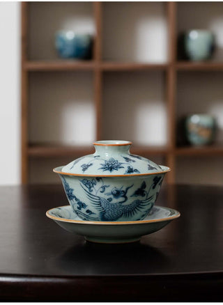 Jingdezhen Ru Ware Thin-bodied Gwaiwan