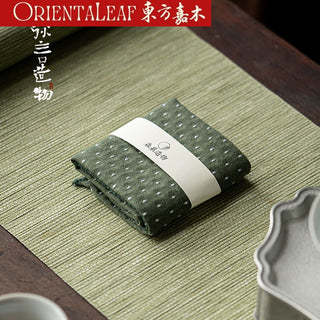 Double-layered Tea Towel - All-Cotton Gongfu Tea Accessory