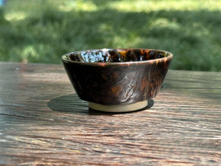 Yaozhou Kiln Tortoiseshell Black Porcelain Tea Cup 耀州窑 玳瑁