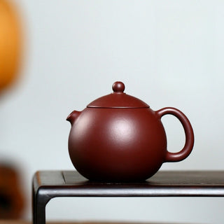 Yixing Purple Clay Teapot - Dragon Egg Pot