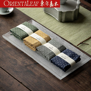 Double-layered Tea Towel - All-Cotton Gongfu Tea Accessory