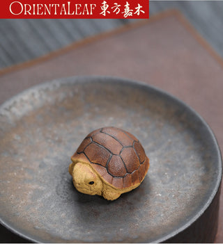 Tea Pet - Yixing Purple Clay Turtle