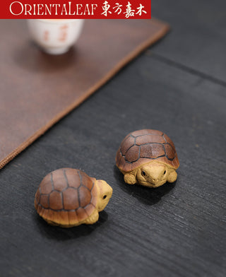 Tea Pet - Yixing Purple Clay Turtle