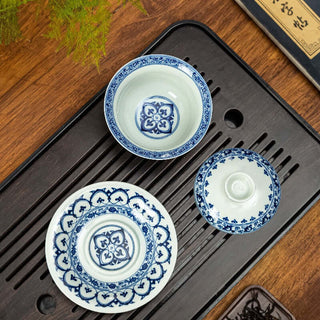 Jingdezhen Blue and White Porcelain Gaiwan