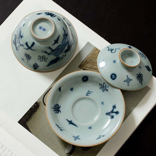 Jingdezhen Ru Ware Thin-bodied Gwaiwan