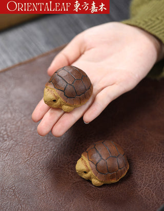 Tea Pet - Yixing Purple Clay Turtle