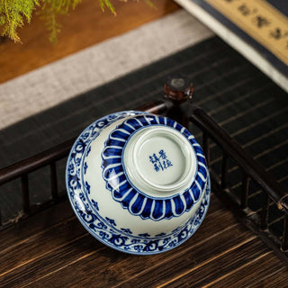 Jingdezhen Blue and White Porcelain Gaiwan