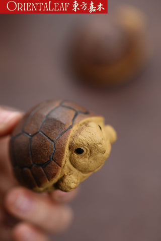 Tea Pet - Yixing Purple Clay Turtle