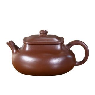 Yixing Purple Clay Teapot - Heaven Is Round and Earth Is Square