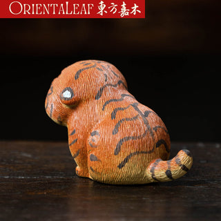 Tea Pet - Purple Clay Tiger