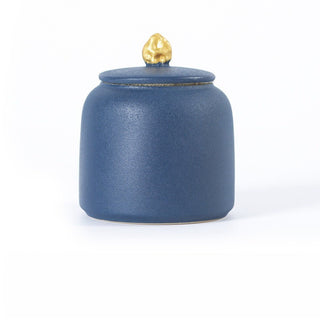 Pottery Tea Canister for Loose-leaf Tea