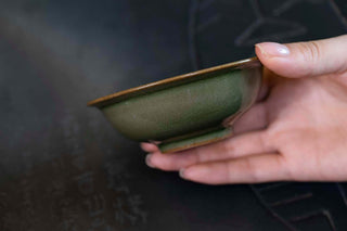 Yaozhou Celadon Peony Cup Bowl 耀州瓷 牡丹盏