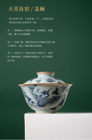 Jingdezhen Ru Ware Thin-bodied Gwaiwan