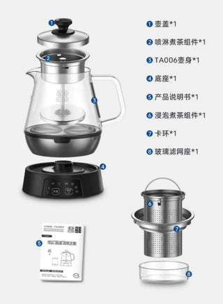 K-Kou TA006 & TA007 Electric Tea Brewers (Jigu 吉谷)