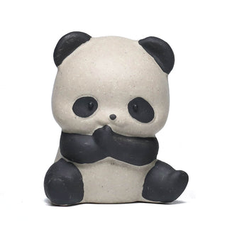 Tea Pet - Purple Clay Panda