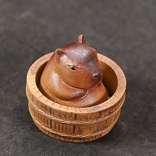 Tea Pet - Yixing Purple Clay Capybara