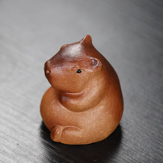 Tea Pet - Yixing Purple Clay Capybara