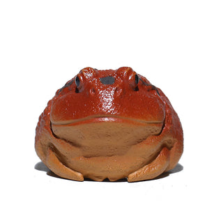 Tea Pet - Yixing Purple Clay Tea Pet Golden Toad Frog