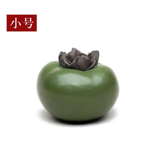 Tea Pet - Color Changing Persimmon Ornaments Handmade