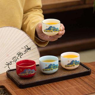 Chinese Gongfu Tea Ceremony Tea Cup Set-Orientaleaf Chinese Gongfu Tea Ceremony Tea Cup Set teaware Orientaleaf