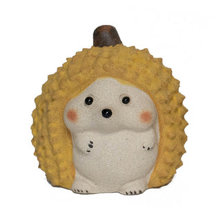 Tea Pet - Yixing Purple Clay Durian Cat Tea Pet Ornament