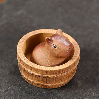 Tea Pet - Yixing Purple Clay Capybara