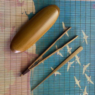 Tea tools three-piece set Scoop Needle Tongs丨Orientaleaf Bamboo Gongfu tea tools teaware Orientaleaf