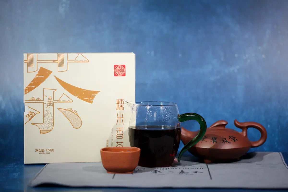 Sticky Rice Scent Ripe Pu-erh Tea Cake(Nuo Mi Xiang)