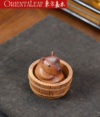 Tea Pet - Yixing Purple Clay Capybara