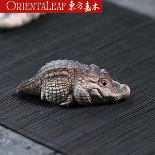 Tea Pet - Yixing Purple Clay Crocodile Tea Pet Decoration