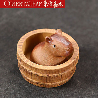 Tea Pet - Yixing Purple Clay Capybara