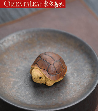 Tea Pet - Yixing Purple Clay Turtle